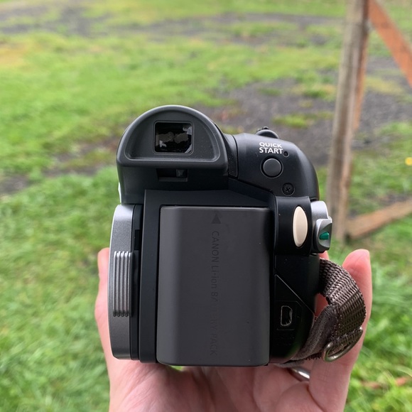 canon mini dv 2R 950 48x advanced zoom video camera retro flip out screen - Picture 2 of 11